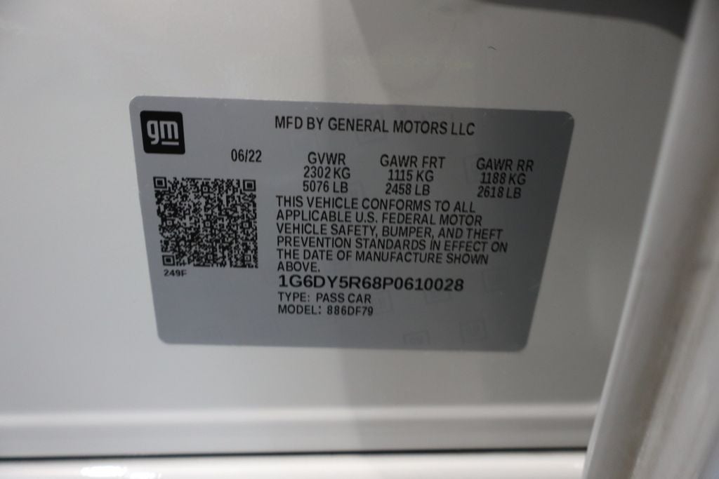 2023 Cadillac CT5 V-Series Blackwing