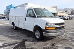 2025 Chevrolet Express 3500 Work Van w/ Reading Aluminum Roof Service Body Cutaway
