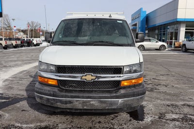 2025 Chevrolet Express 3500 Work Van w/ Reading Aluminum Roof Service Body Cutaway
