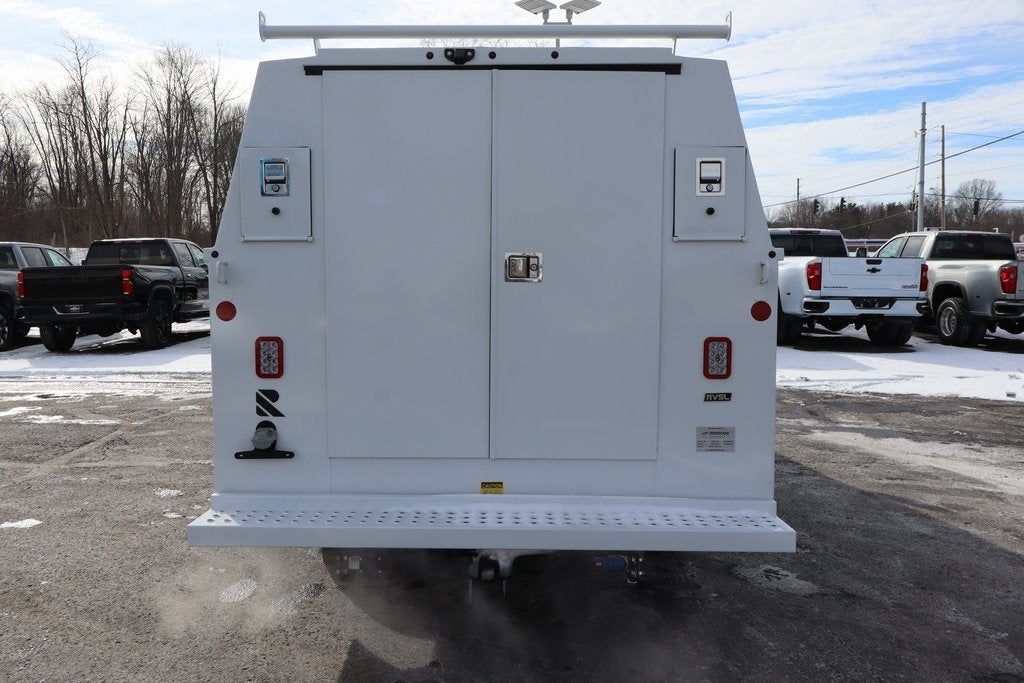 2025 Chevrolet Express 3500 Work Van w/ Reading Aluminum Roof Service Body Cutaway