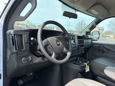 2025 Chevrolet Express 3500 Work Van w/ 11" Reading Enclosed Service Body Cutaway
