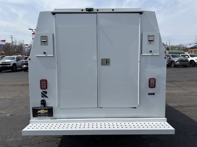 2025 Chevrolet Express 3500 Work Van w/ 11" Reading Enclosed Service Body Cutaway