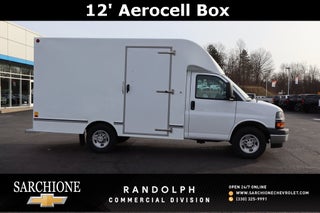 2025 Chevrolet Express 3500 Work Van Cutaway W/ 12' Aerocell Box