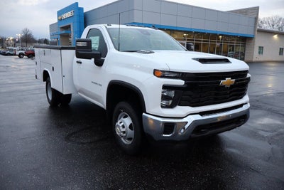 2026 Chevrolet Silverado 3500HD Work Truck w/ 9' Reading Aluminum Service Body