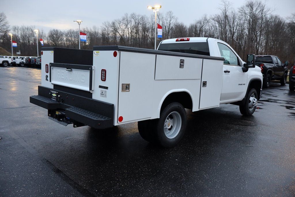 2026 Chevrolet Silverado 3500HD Work Truck w/ 9' Reading Aluminum Service Body