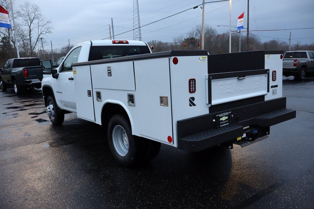2026 Chevrolet Silverado 3500HD Work Truck w/ 9' Reading Aluminum Service Body