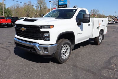 2025 Chevrolet Silverado 3500HD Work Truck w/ 8' Reading Steel Service Body