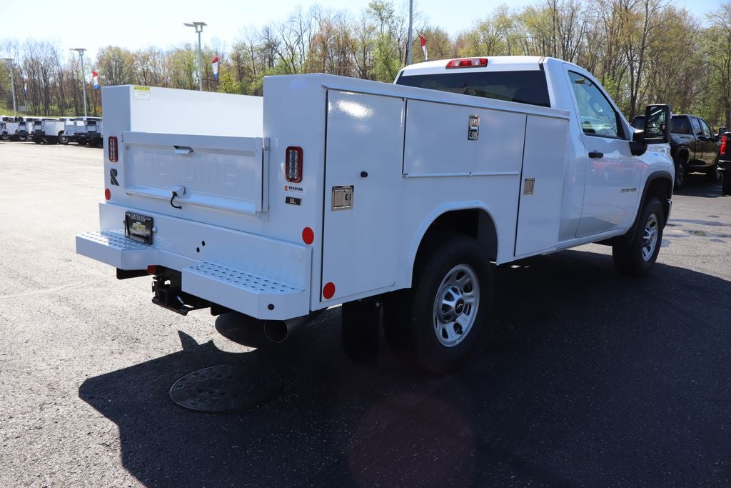 2025 Chevrolet Silverado 3500HD Work Truck w/ 8' Reading Steel Service Body