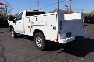 2025 Chevrolet Silverado 3500HD Work Truck w/ 8' Reading Steel Service Body