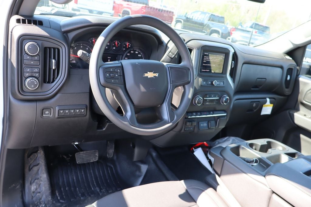 2025 Chevrolet Silverado 3500HD Work Truck w/ 8' Reading Steel Service Body