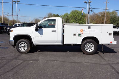 2025 Chevrolet Silverado 3500HD Work Truck w/ 8' Reading Steel Service Body