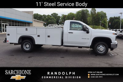2026 Chevrolet Silverado 3500HD Work Truck w/ 11' Steel Service Body