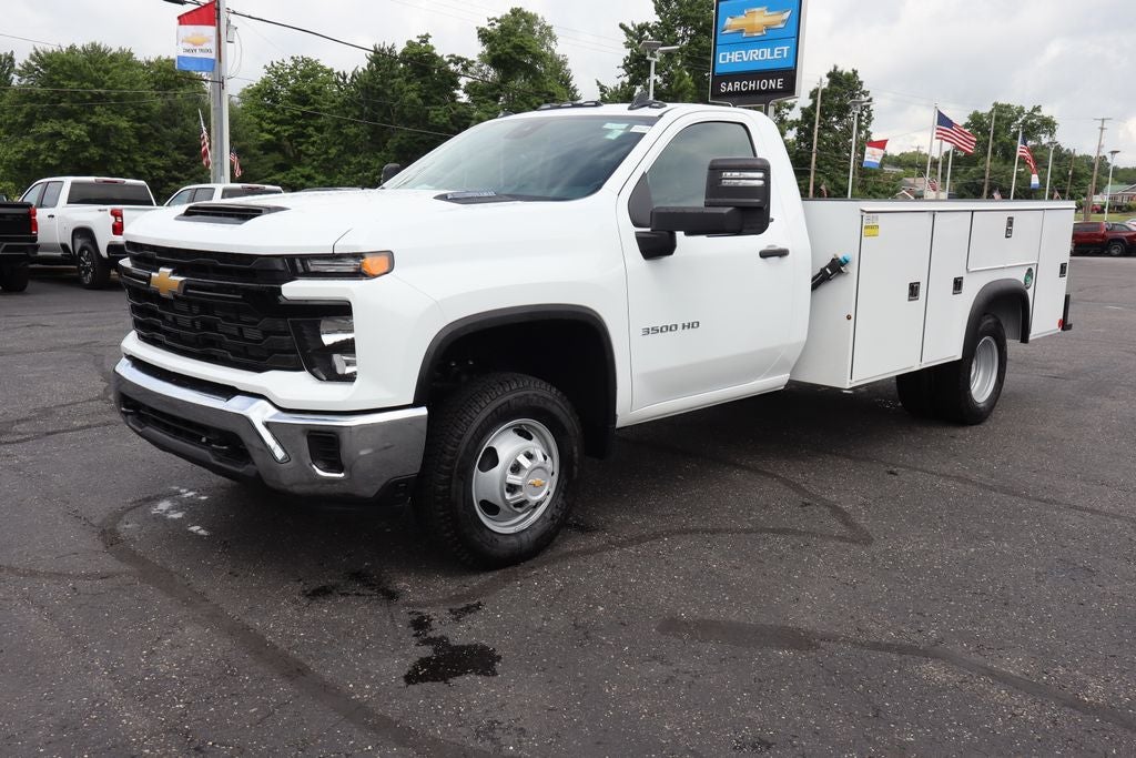 2026 Chevrolet Silverado 3500HD Work Truck w/ 11' Steel Service Body