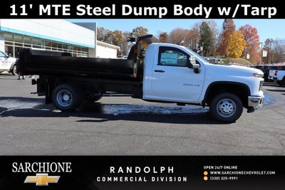 2025 Chevrolet Silverado 3500HD Work Truck w/ 11' MTE Steel Dump Body