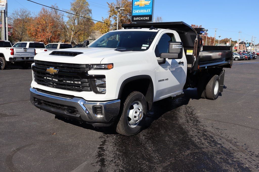 2025 Chevrolet Silverado 3500HD Work Truck w/ 11' MTE Steel Dump Body