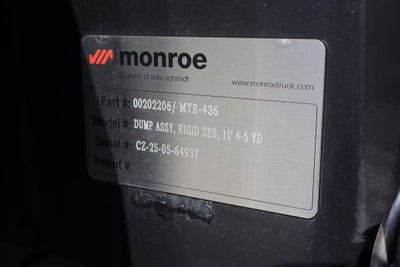 2025 Chevrolet Silverado 3500HD Work Truck w/ 11' MTE Steel Dump Body