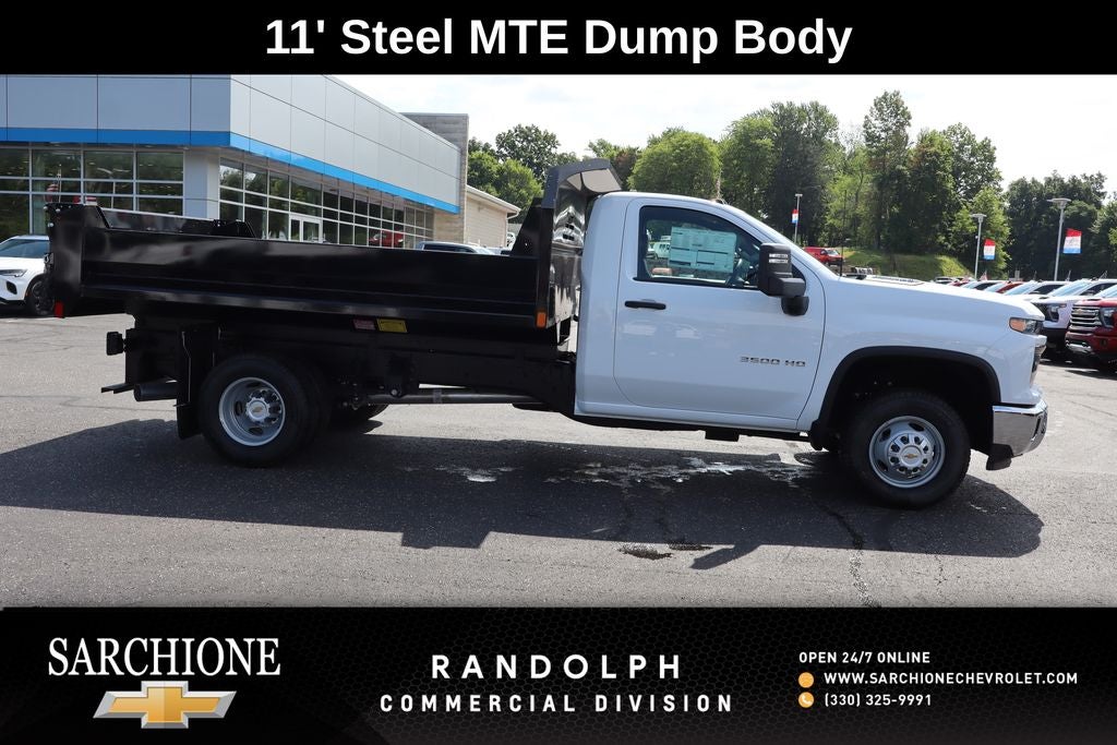 2026 Chevrolet Silverado 3500HD Work Truck w/ 11' Steel Dump Body