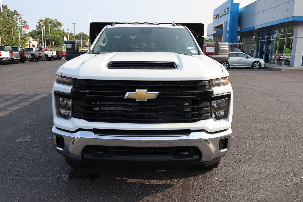 2025 Chevrolet Silverado 3500HD Work Truck w/ 12' MTE Stake Platform Body