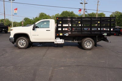 2025 Chevrolet Silverado 3500HD Work Truck w/ 12' MTE Stake Platform Body