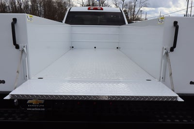2025 Chevrolet Silverado 3500HD Work Truck w/ 9' Monroe Servicepro Body w/ Masterlocks