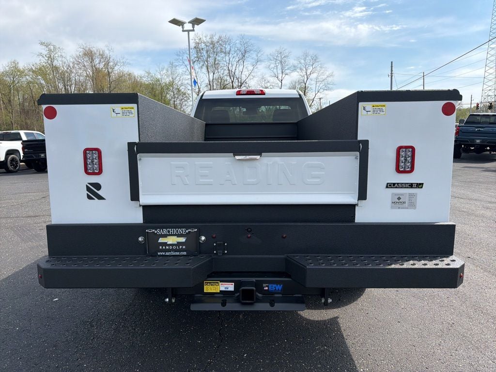 2026 Chevrolet Silverado 3500HD Work Truck w/ 9' Reading Aluminum Service Body