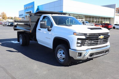 2025 Chevrolet Silverado 3500HD Work Truck w/ 11' MTE Steel Dump Body