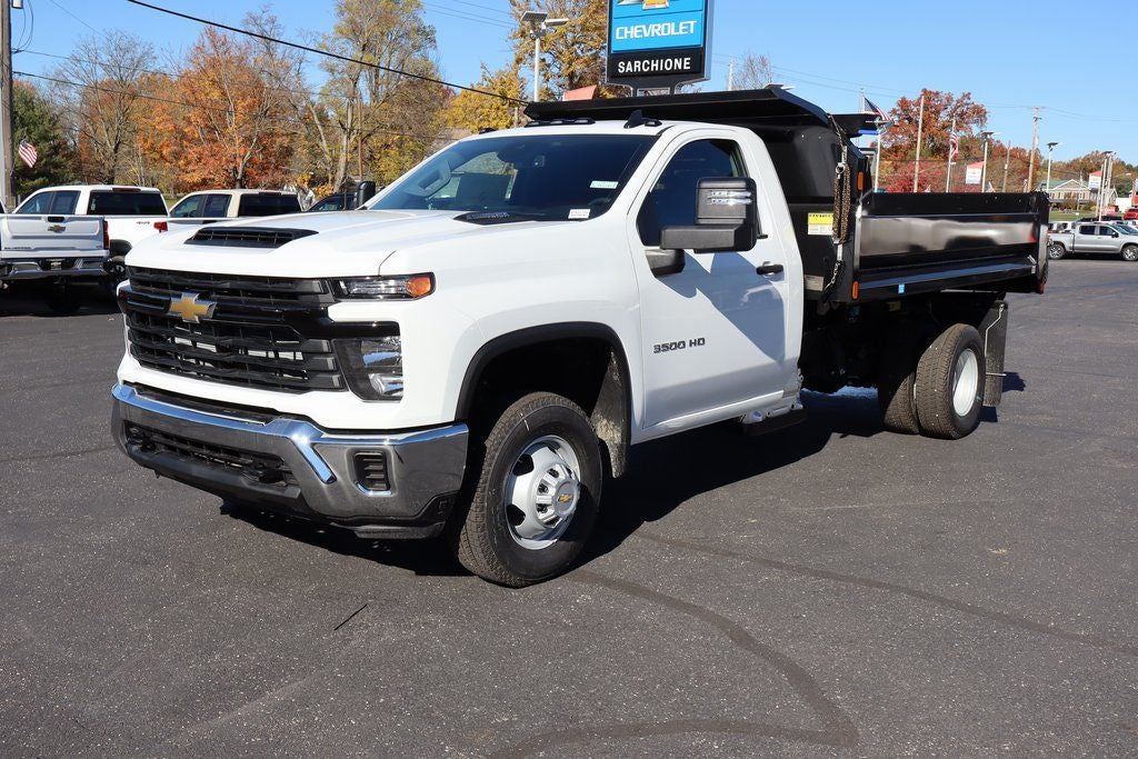 2025 Chevrolet Silverado 3500HD Work Truck w/ 11' MTE Steel Dump Body