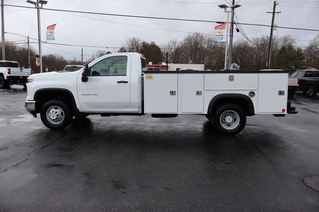 2025 Chevrolet Silverado 3500HD Work Truck w/ 11' Monroe Servicepro Body