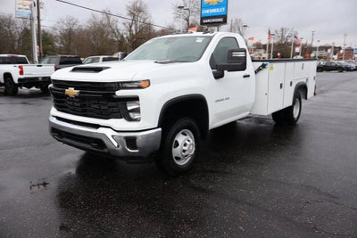 2025 Chevrolet Silverado 3500HD Work Truck w/ 11' Monroe Servicepro Body