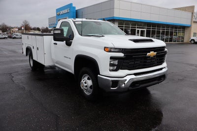 2025 Chevrolet Silverado 3500HD Work Truck w/ 11' Monroe Servicepro Body