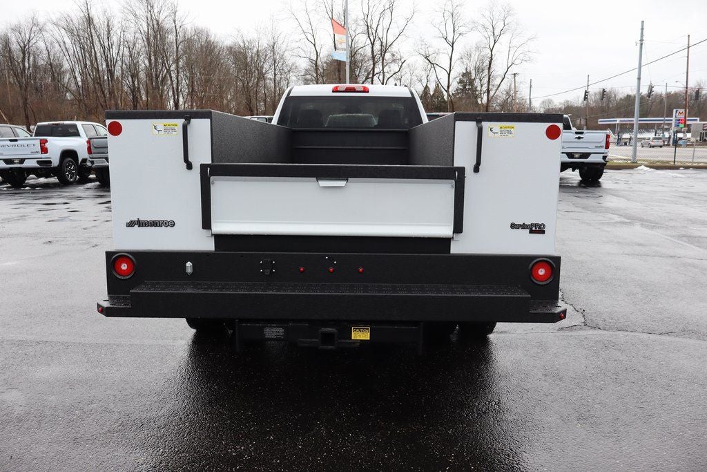 2025 Chevrolet Silverado 3500HD Work Truck w/ 11' Monroe Servicepro Body