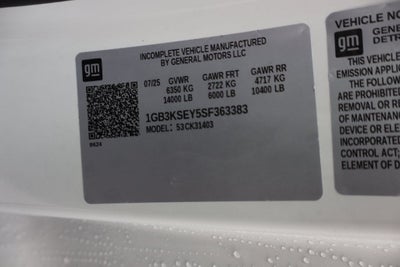 2025 Chevrolet Silverado 3500HD Work Truck w/ 11' Monroe Servicepro Body