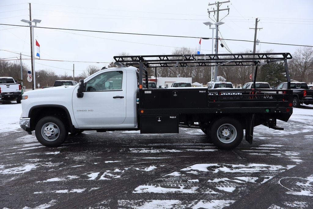 2025 Chevrolet Silverado 3500HD Work Truck w/ 11.5' Freedom Contractor Platform