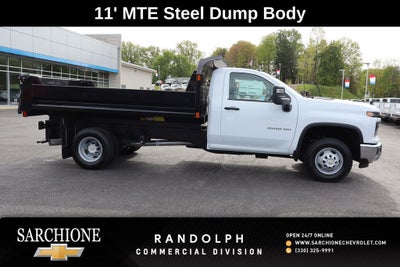 2026 Chevrolet Silverado 3500HD Work Truck w/ 11' Steel Dump Body