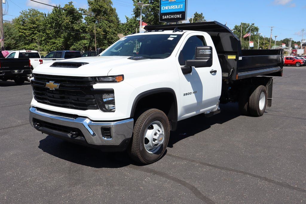 2025 Chevrolet Silverado 3500HD Work Truck DRW W/ 11' MTE Steel Dump Body