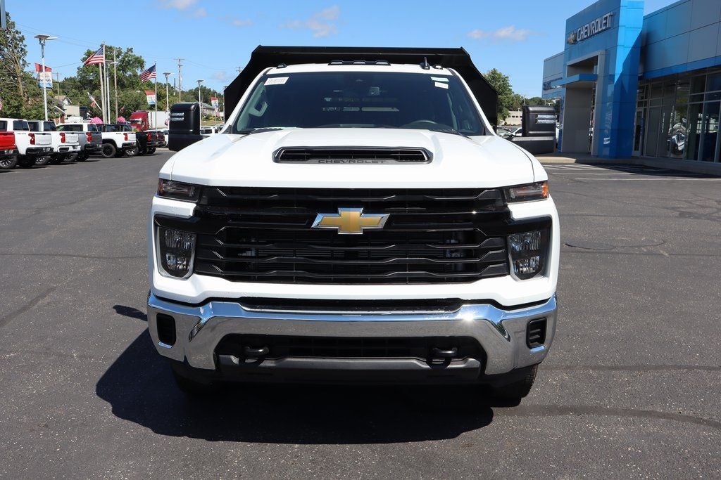 2025 Chevrolet Silverado 3500HD Work Truck DRW W/ 11' MTE Steel Dump Body