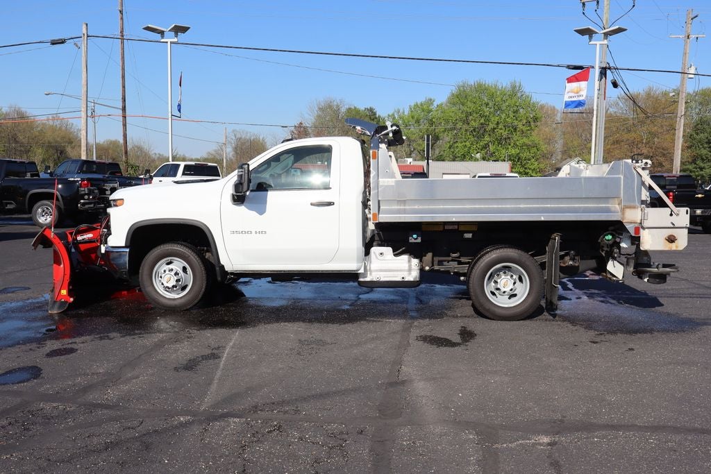 2026 Chevrolet Silverado 3500HD Work Truck w/ 9' MTE SS Dump, Boss Snow Plow, & SaltDogg SS S