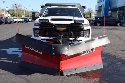 2026 Chevrolet Silverado 3500HD Work Truck w/ 9' MTE SS Dump, Boss Snow Plow, & SaltDogg SS S