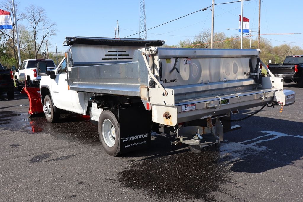 2026 Chevrolet Silverado 3500HD Work Truck w/ 9' MTE SS Dump, Boss Snow Plow, & SaltDogg SS S