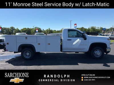 2026 Chevrolet Silverado 3500HD Work Truck w/ 11' Steel Service Body