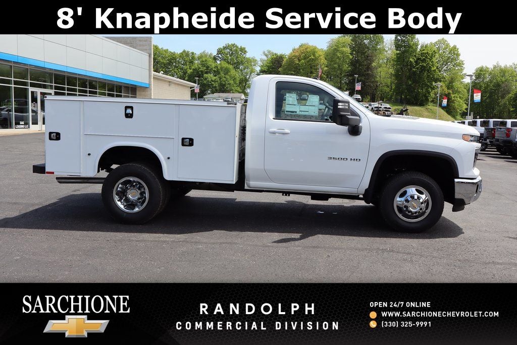 2025 Chevrolet Silverado 3500HD LT w/ 8' Knapheide Service Body
