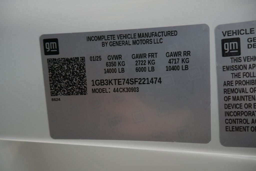 2025 Chevrolet Silverado 3500HD LT w/ 8' Knapheide Service Body