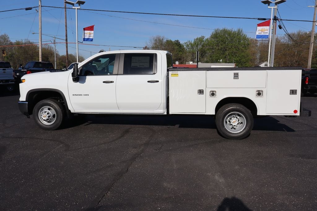 2026 Chevrolet Silverado 3500HD Work Truck w/ 9' Reading Aluminum Service Body w Latchmatic
