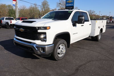 2026 Chevrolet Silverado 3500HD Work Truck w/ 9' Reading Aluminum Service Body w Latchmatic