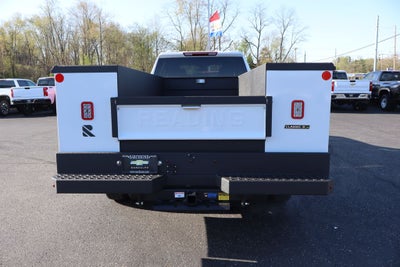 2026 Chevrolet Silverado 3500HD Work Truck w/ 9' Reading Aluminum Service Body w Latchmatic