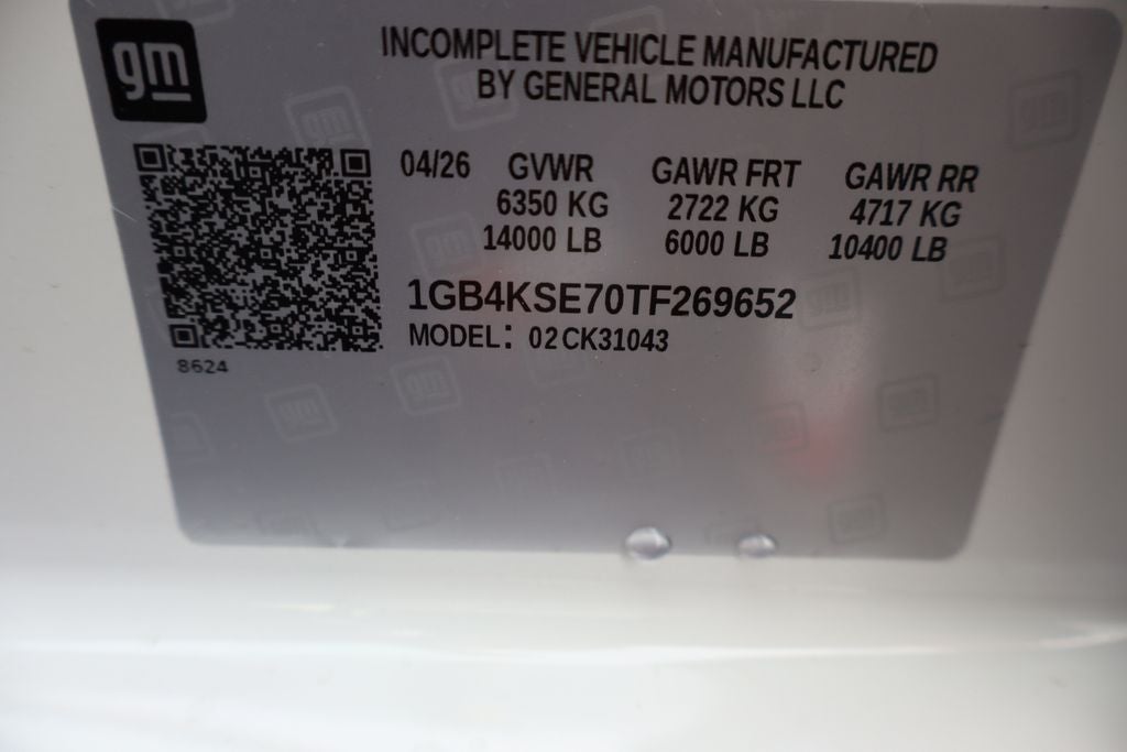 2026 Chevrolet Silverado 3500HD Chassis Work Truck DRW