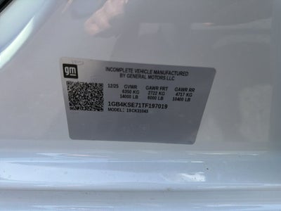 2026 Chevrolet Silverado 3500HD Work Truck w/ 9' Monroe Steel Service Body