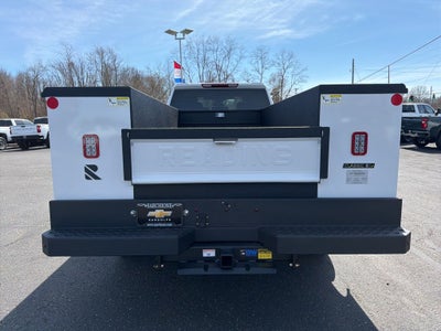 2026 Chevrolet Silverado 3500HD Work Truck w/ 9' Reading Aluminum Service Body