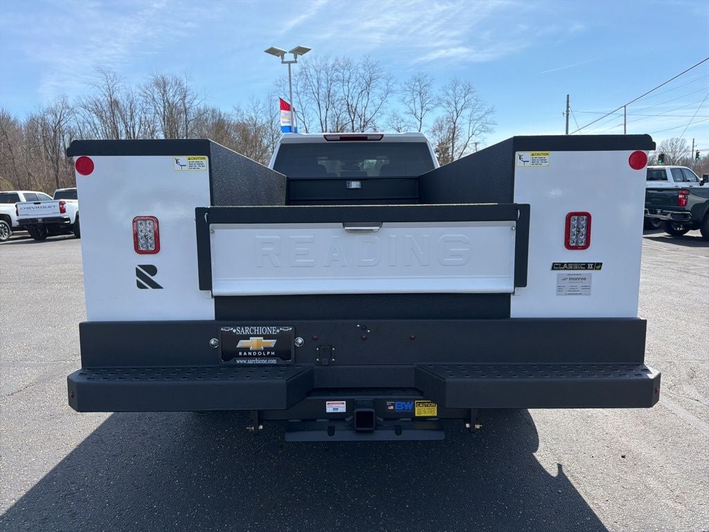2026 Chevrolet Silverado 3500HD Work Truck w/ 9' Reading Aluminum Service Body
