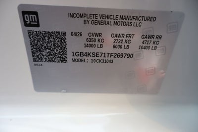 2026 Chevrolet Silverado 3500HD Chassis Work Truck DRW